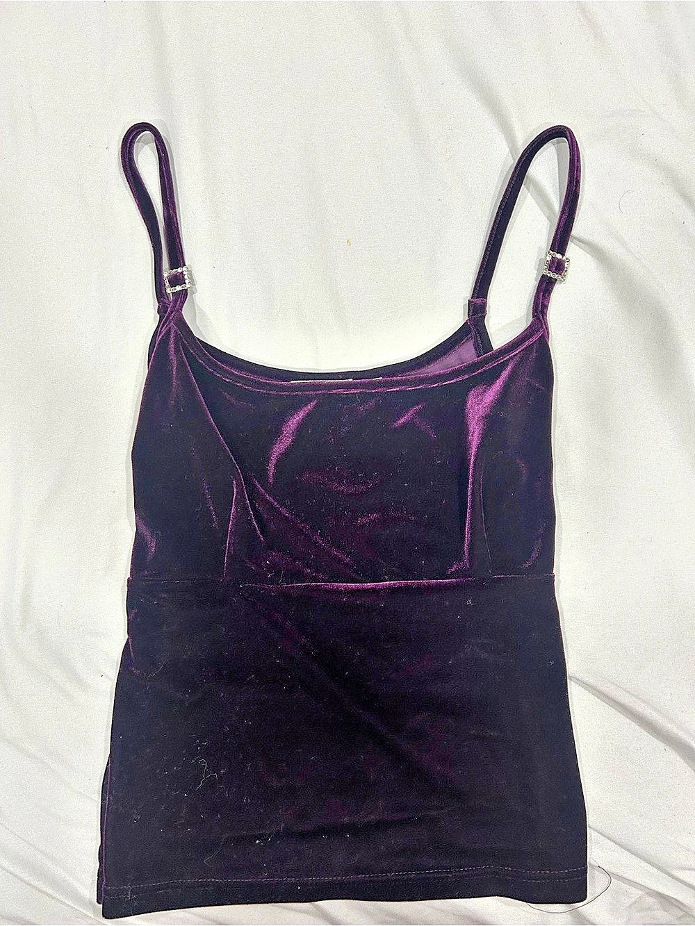 La Vie en Rose Velvet Camisole
